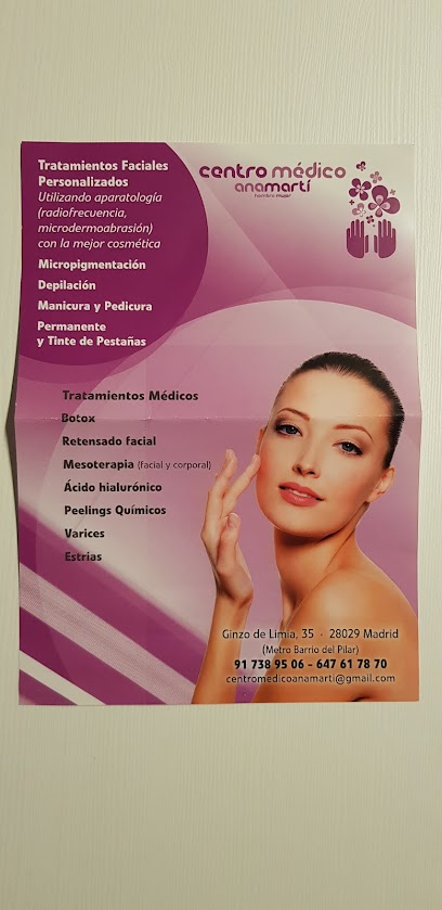 Ana Marti | Centro de Estética en Madrid