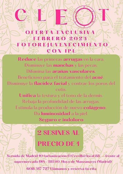 CLEOT HEKATE | Centro de Estética en Hoyo de Manzanares