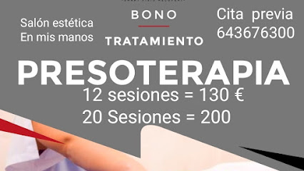 En mis manos | Centro de Estética en Santa Cruz de Tenerife