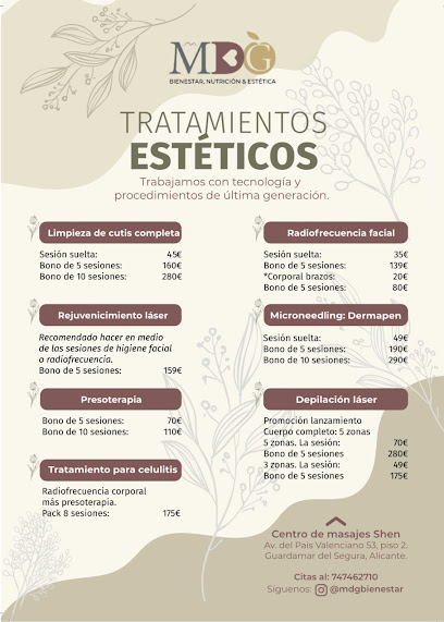 MDG Bienestar | Peluquería en Guardamar del Segura / 