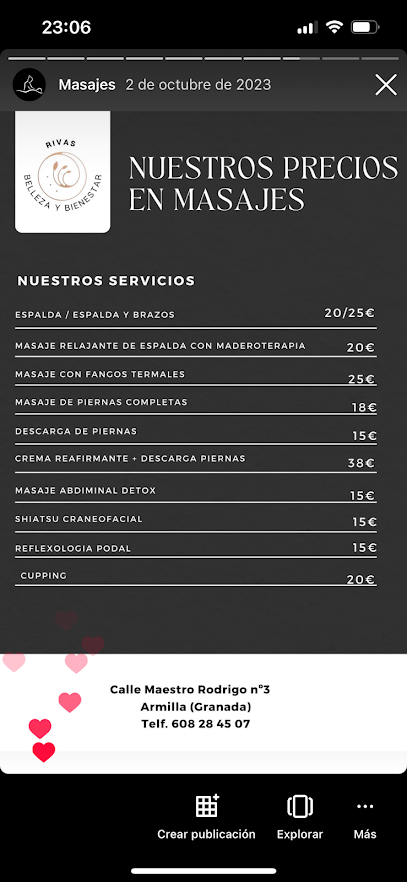 Rivas Belleza y Bienestar | Centro de Estética en Armilla