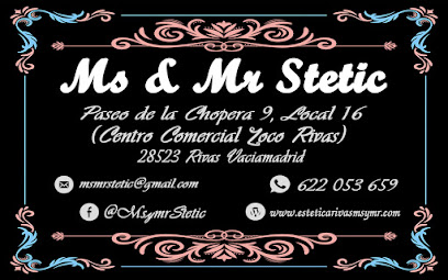 Rivas | Ms & Mr Stetic | Centro de Estética en Rivas-Vaciamadrid
