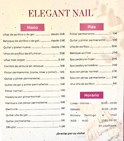 ELEGANT Nails | Salón de Uñas y Manicura en Fuenlabrada
