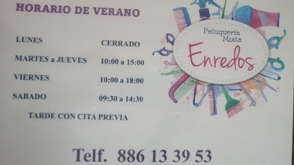 Peluqueria mixta Enredos | Peluquería en Porriño / Pontevedra