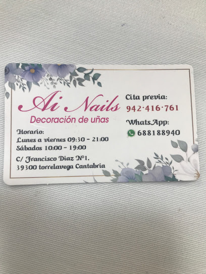 Ai Nails | Decoracion de Uñas | Salón de Uñas y Manicura en Torrelavega