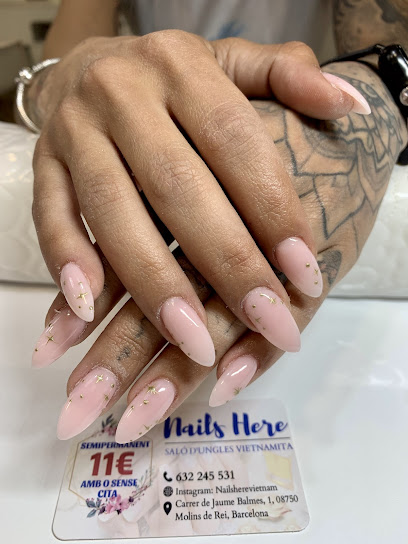 Nails Here | Salón de Uñas y Manicura en Molins de Rei