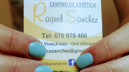 Raquel Sánchez | Centro de Estética en Onil